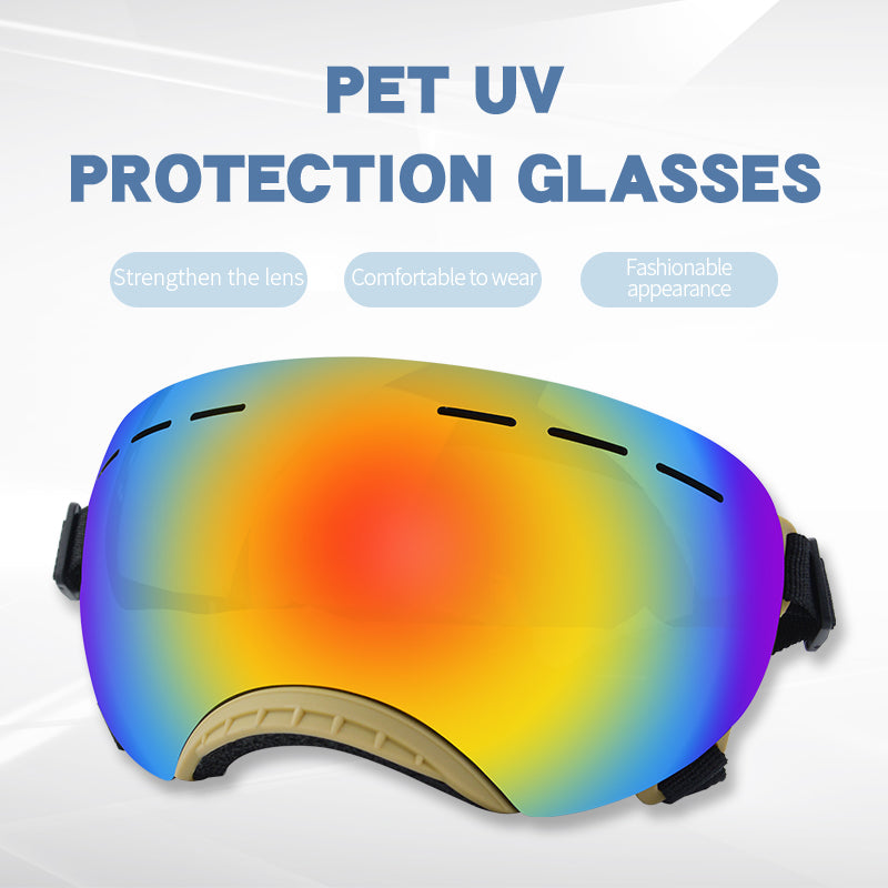 Low Profile Dog Goggles-Multi Colour Lens